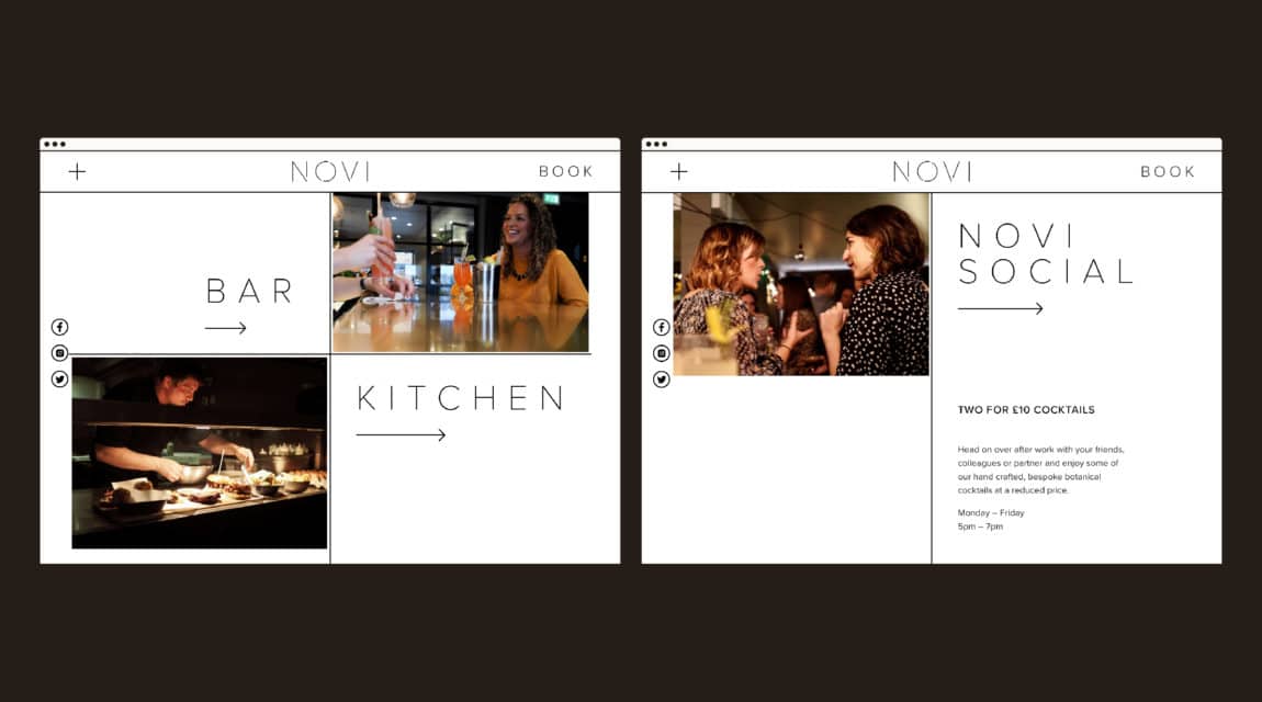 Novi website