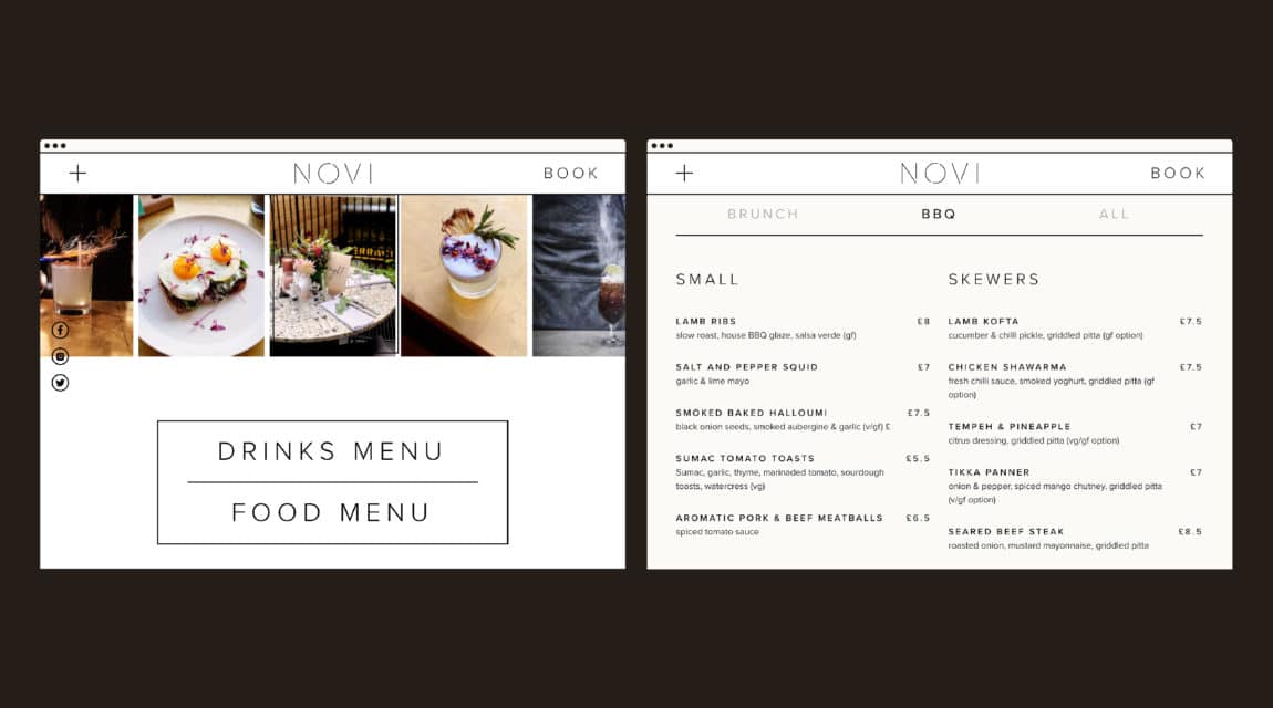 Novi website